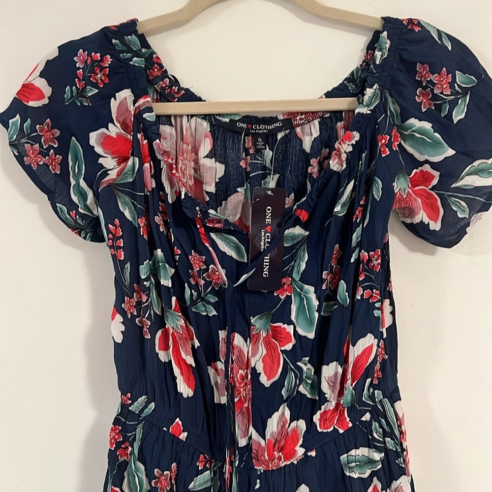 Flowery Romper - Picture 3 of 5